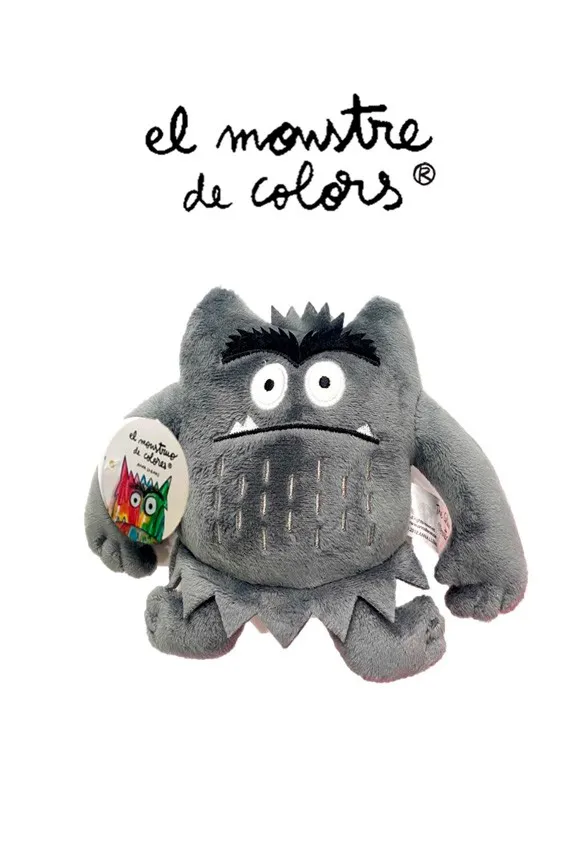 MONSTRE DE COLORS PELUIX GRIS (15 CM) POR