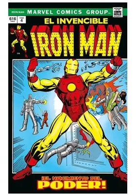 IRON MAN MARVEL GOLD 04: EL NACIMIENTO DEL PODER