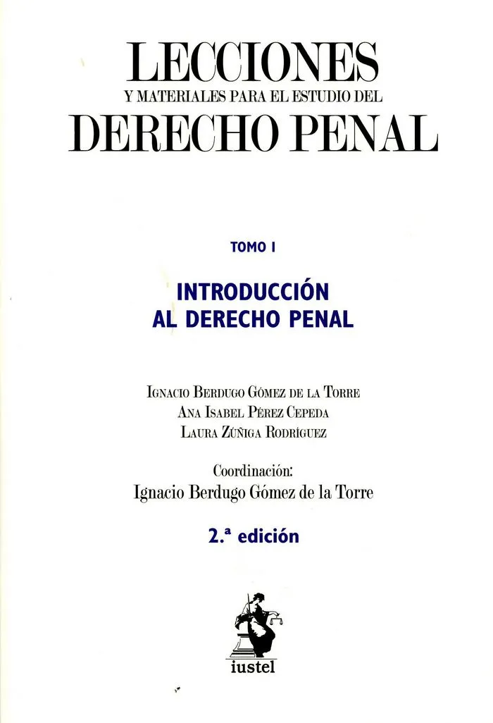 INTRODUCCIÓN AL DERECHO PENAL