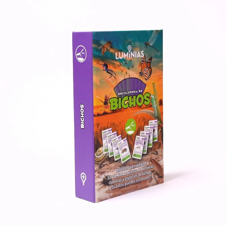 ENCICLOPEDIA DE BICHOS (ESTUCHE CON 32 CARTAS)