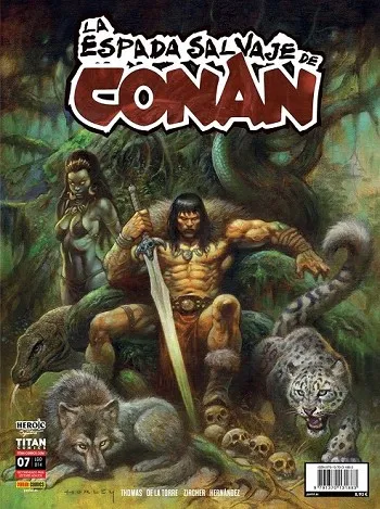 LA ESPADA SALVAJE DE CONAN 07 -TITAN BOOKS-