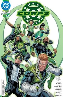 ALL IN GREEN LANTERN CORPS 01