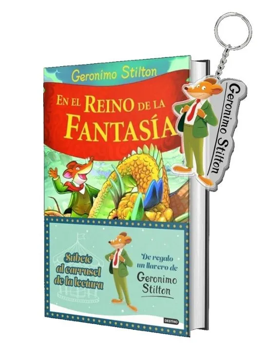 PACK REINO DE LA FANTASIA 1 + LLAVERO