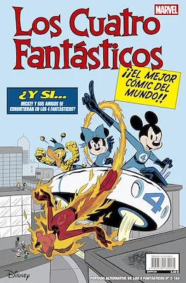 4 FANTASTICOS 184-02 -PORTADA ALTERNATIVA DISNEY-