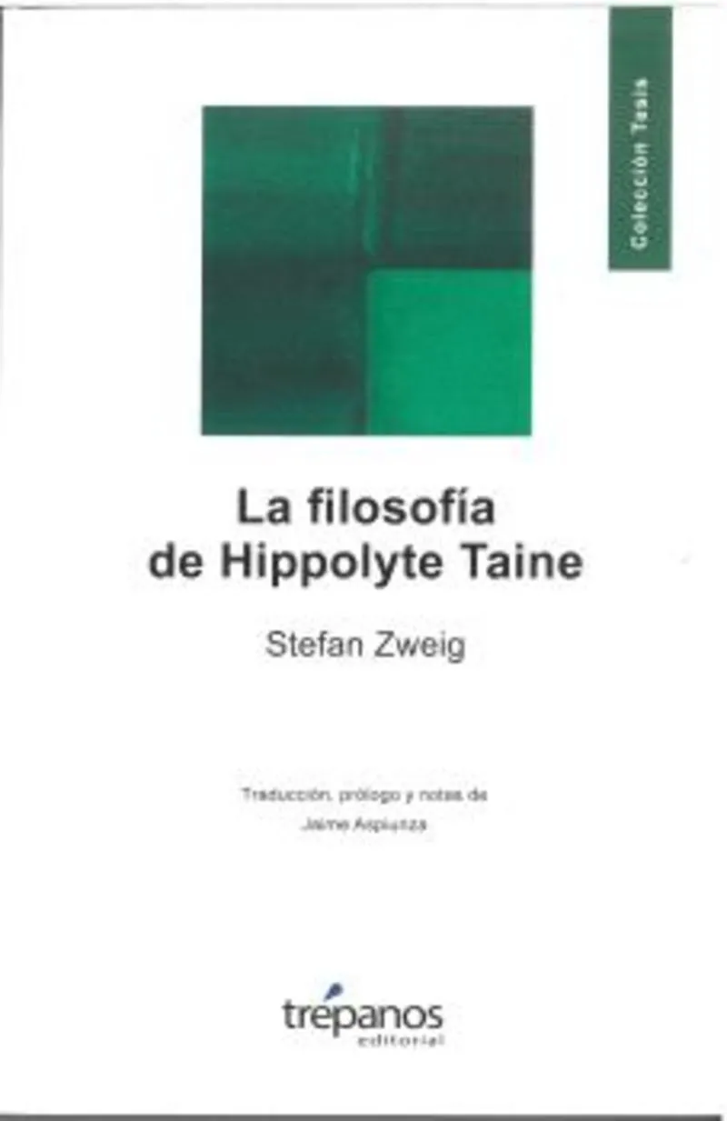 LA FILOSOFÍA DE HIPPOLYTE TAINE