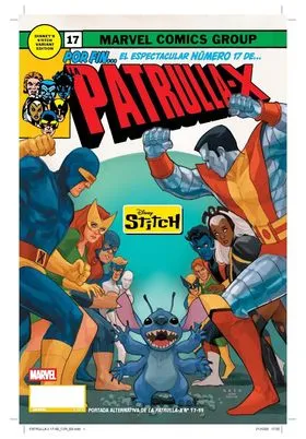 PATRULLA-X 17 -PORTADA ALTERNATIVA-