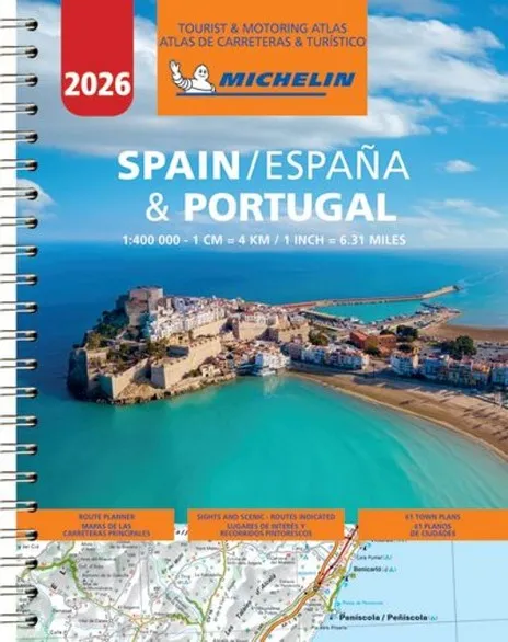 ATLAS DE CARRETERAS ESPAÑA & PORTUGAL (EDICIÓN 2026)