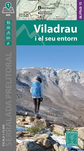 VILADRAU I EL SEU ENTORN (MAPA 1: 15000)