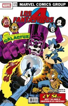 LOS 4 FANTASTICOS 06 -PORTADA ALTERNATIVA DISNEY FANTASTIC FOUR 173-