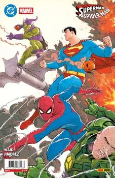 SUPERMAN / SPIDERMAN 01 -PORTADA MIKEL JANIN-