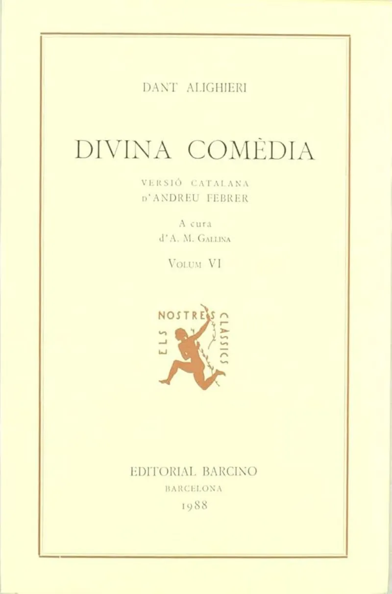 DIVINA COMEDIA VI