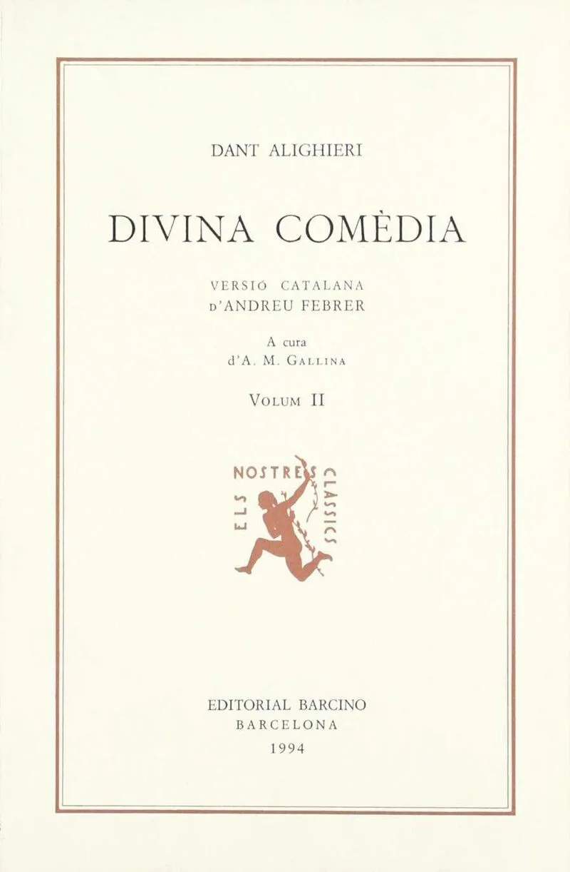 DIVINA COMÈDIA II