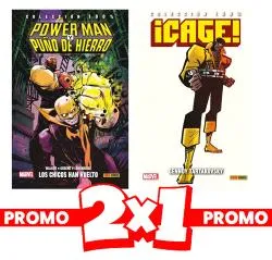 PACK 2X1: ¡CAGE! + POWER MAN Y PUÑO DE HIERRO