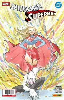 SPIDERMAN / SUPERMAN 01 -PORTADA PEACH MOMOKO-