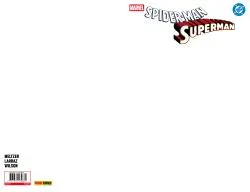 SPIDERMAN / SUPERMAN 01 -PORTADA ALTERNATIVA BLANCA-