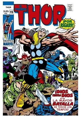 BIBLIOTECA MARVEL: EL PODEROSO THOR 15
