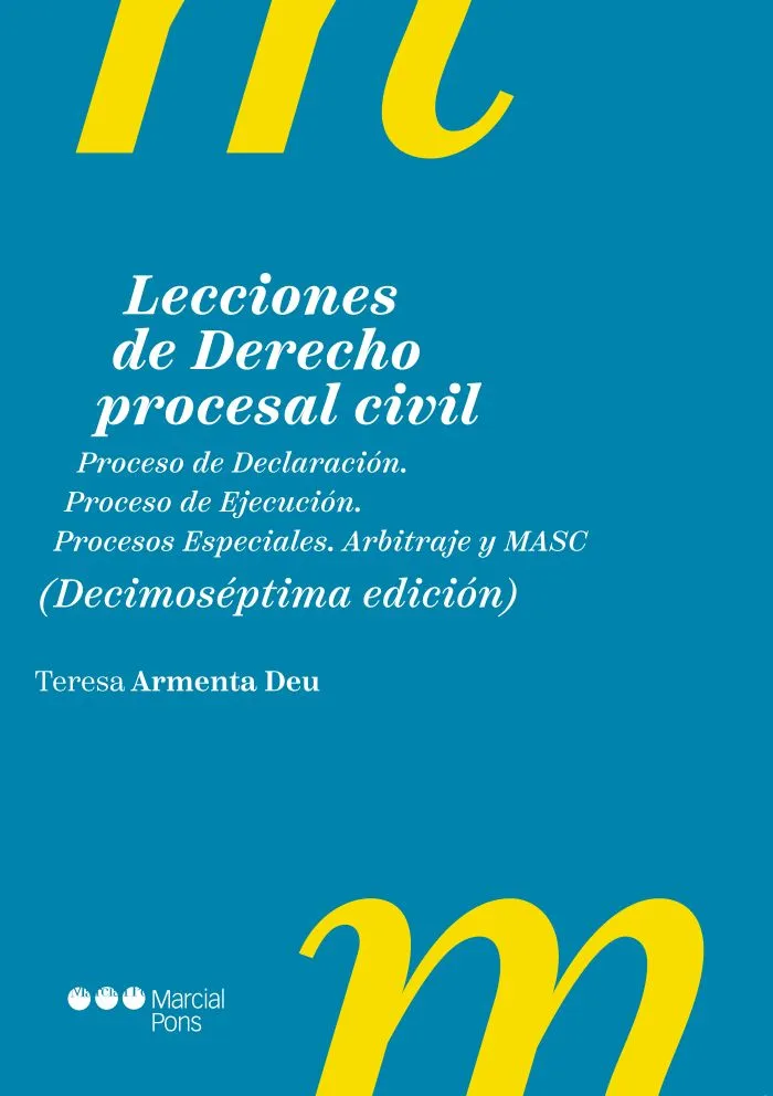 LECCIONES DE DERECHO PROCESAL CIVIL(17ª EDICIÓN 2026)