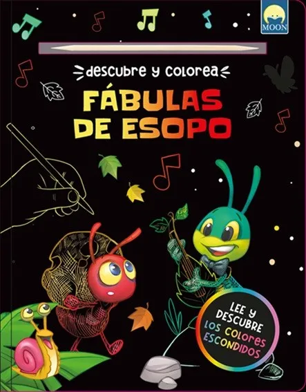 DESCUBRE COLOREA FABULAS DE ESOPO