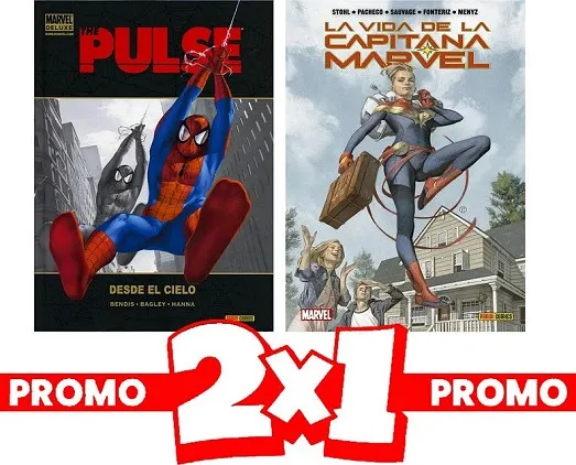 PACK 2X1: LA VIDA DE LA CAPITANA MARVEL - THE PULSE 01