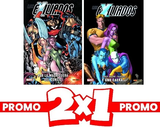 PACK 2X1: 100% MARVEL HC LOS EXILIADOS 1 I 2