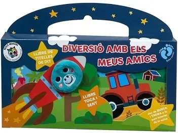 DIVERSIÓ AMB ELS MEUS AMICS (CAIXA: 1 LLIBRE DE TITELLES+1 LLIBRE TOCA I SENT)